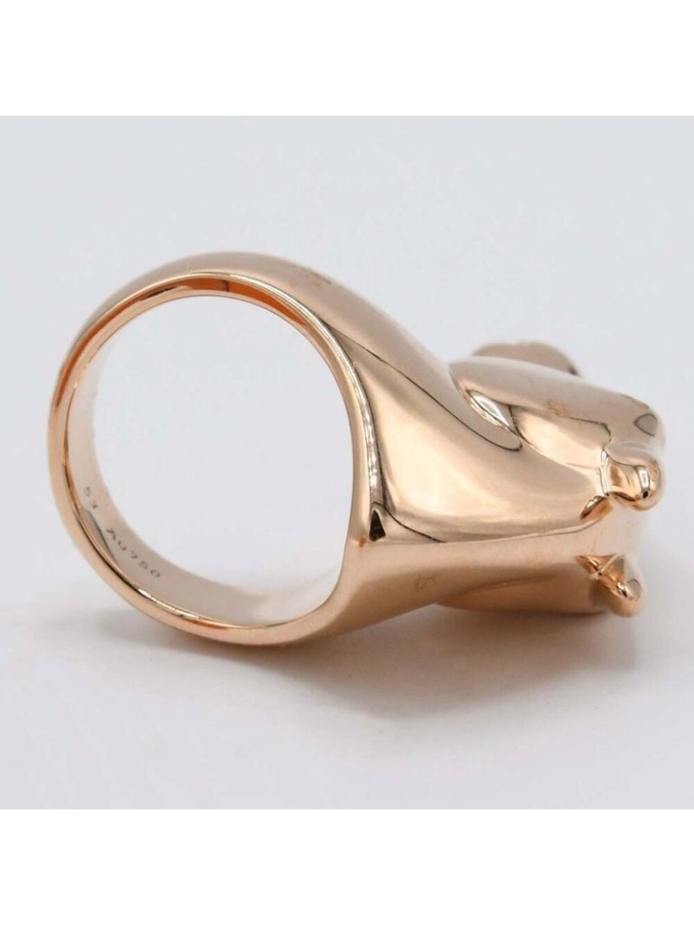Hermes Ring Gallop 53 12 750 Diamonds 31.5 g Accessories - Picture 7 of 9